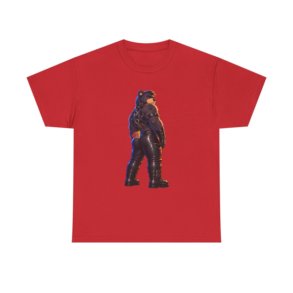 Bear Moto Graphic Tee — Retro Biker Bear T-Shirt