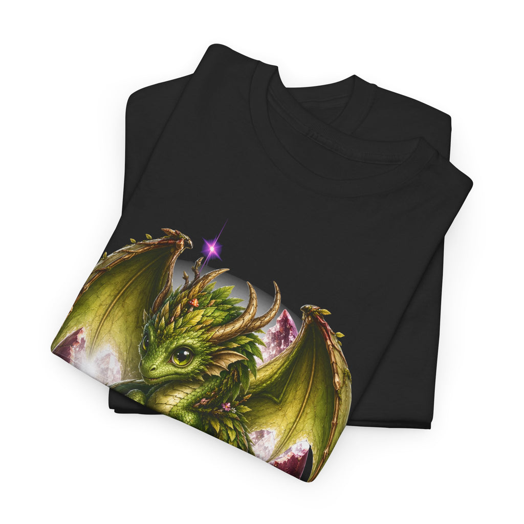 Dragon Hatchling Tee — Cute Green Baby Dragon Graphic T-Shirt