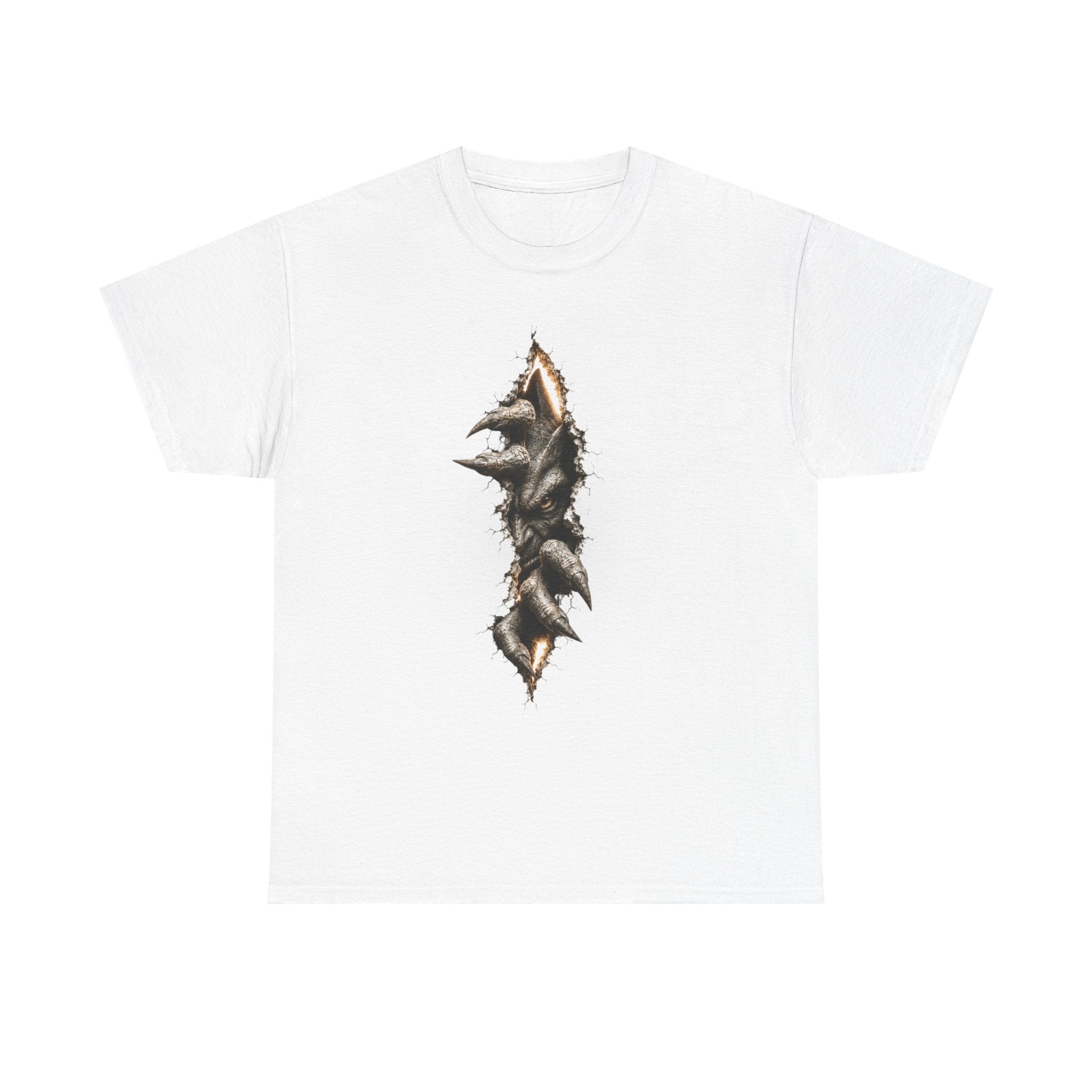 Wolf Pack Portrait Tee — Vertical Realistic Wolf Design. Beast inside breaking out.