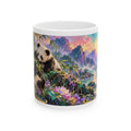 Panda Mugs – Asian-Inspired Art Nouveau Nature Collection