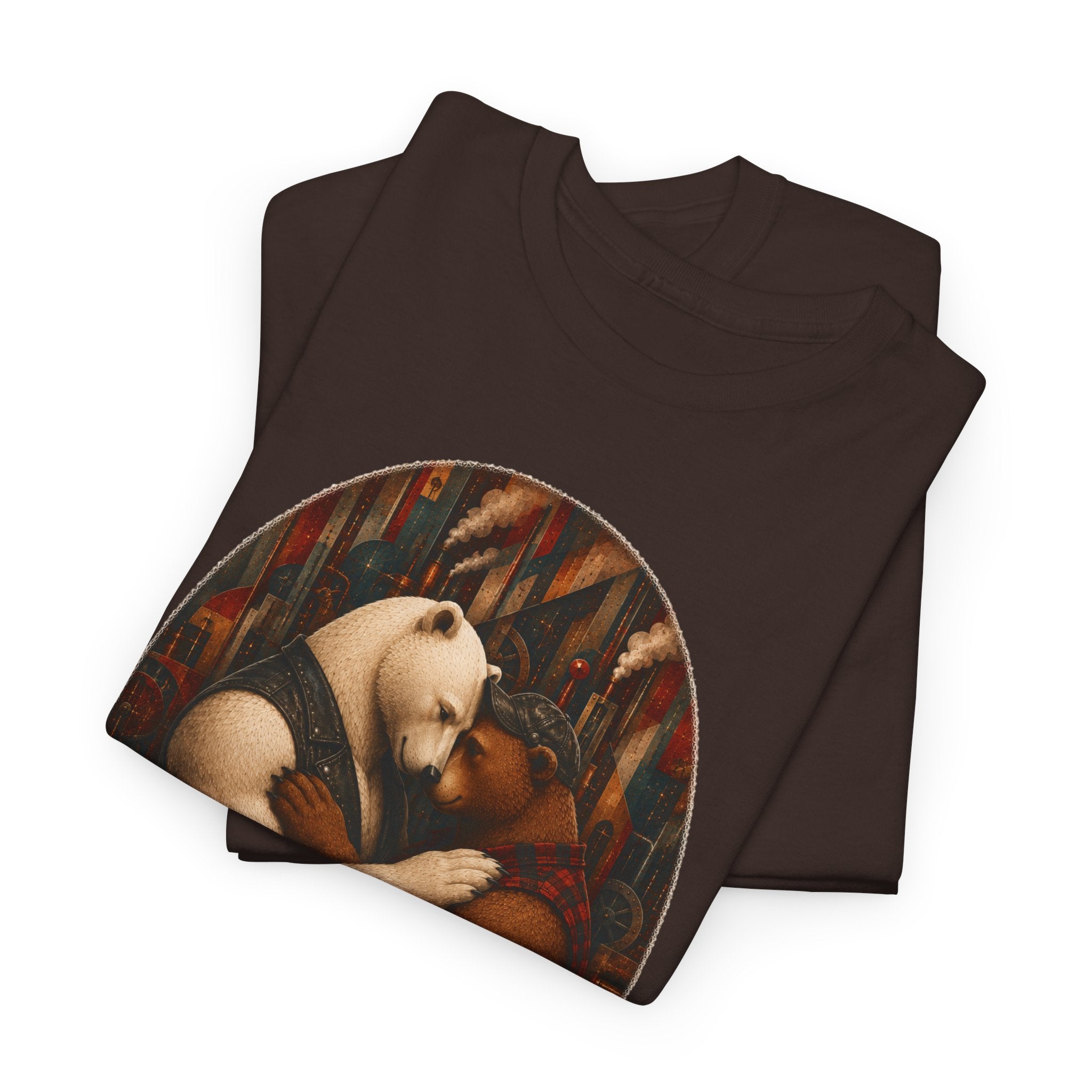 T-Shirt Gay Bear Couple Shirt, LGBTQ Bear Pride Tee, All Love Is Good Love Shirt, Bear Couple Gift for Him, Queer Bear Love T-Shirt