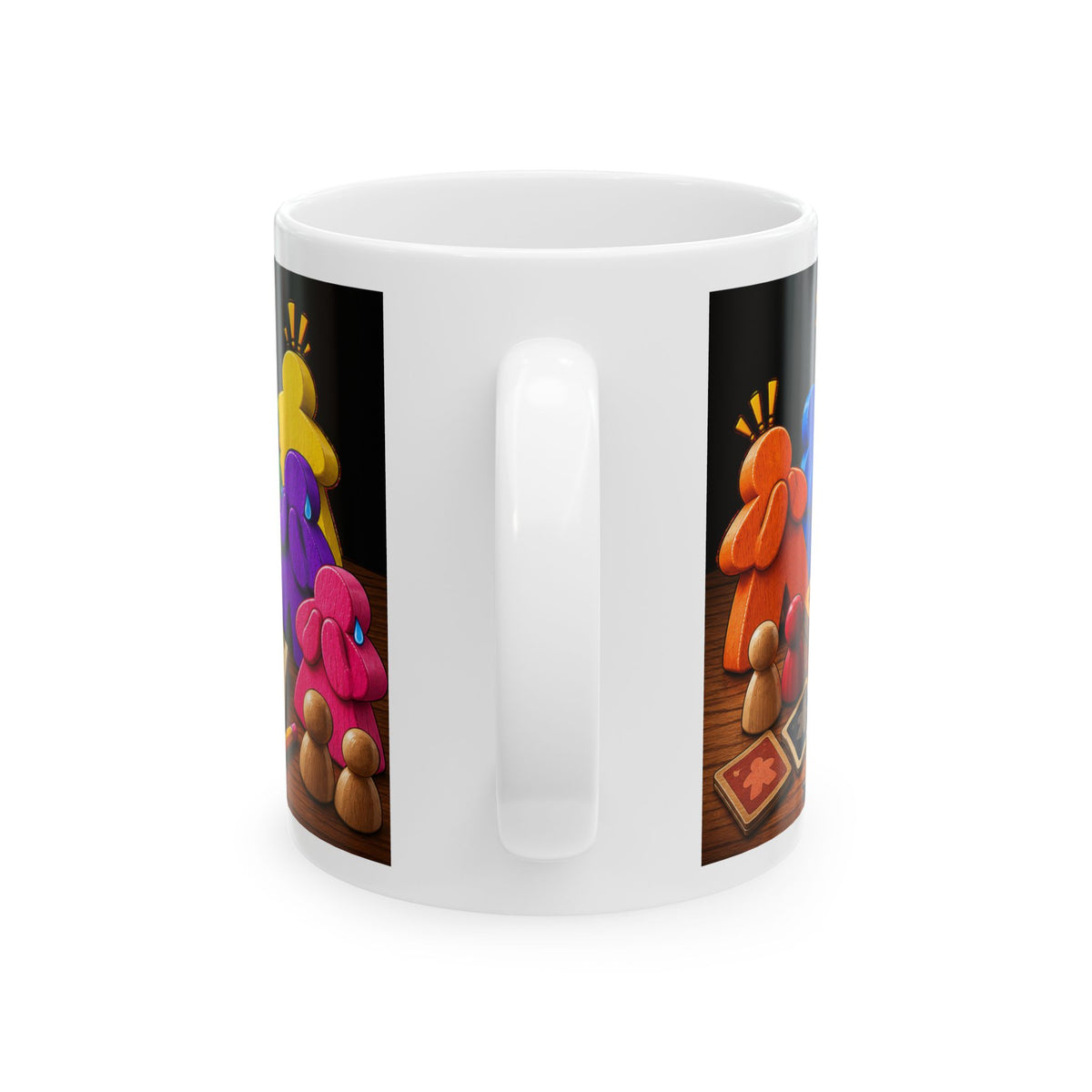 Board Game Ceramic Mug - "I Read the Rules. Fear Me." (11oz/15oz)