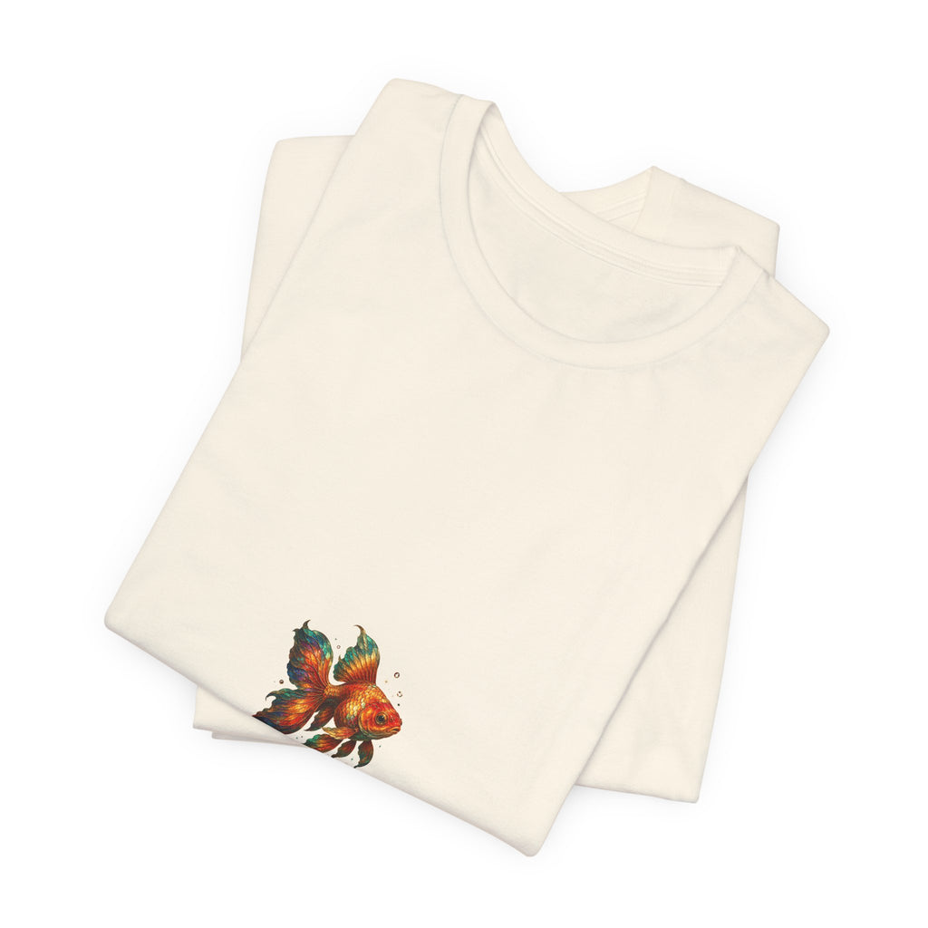 Goldfish Love T‑Shirt — Colorful Koi Illustration Tee