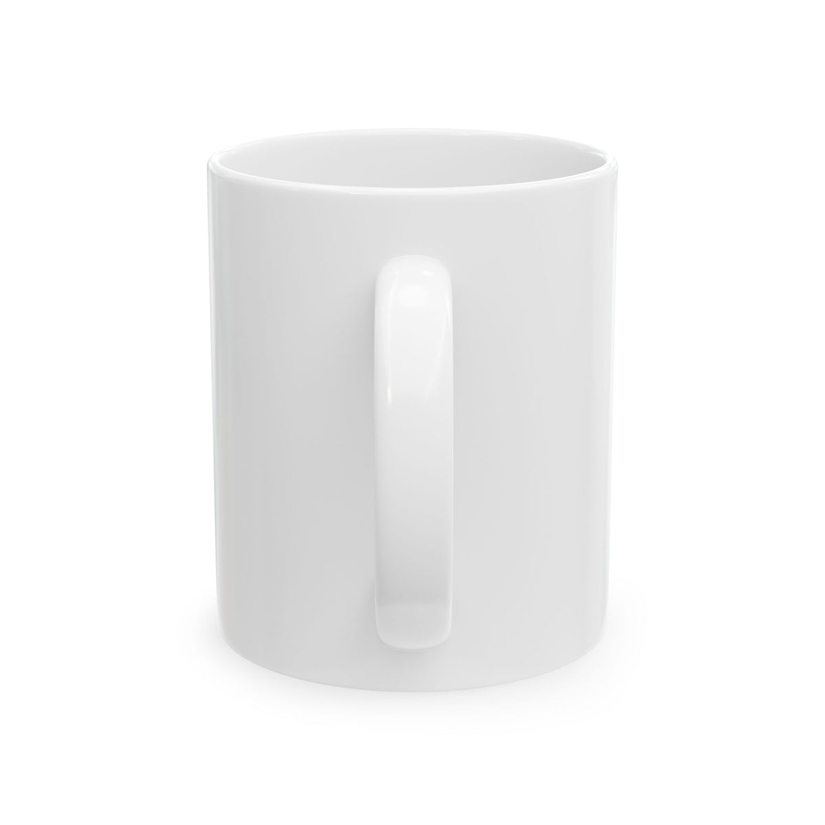 Skull Peace Sign Ceramic Mug — Gothic Dark Art Coffee Cup (11oz, 15oz)