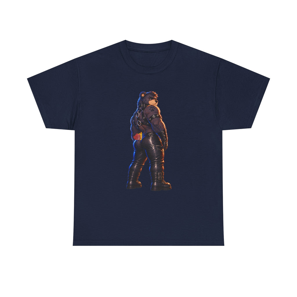 Bear Moto Graphic Tee — Retro Biker Bear T-Shirt