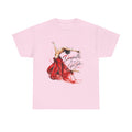 Dancer Graphic Tee — "Dramatic Is a Lifestyle" Red Dress Shirt