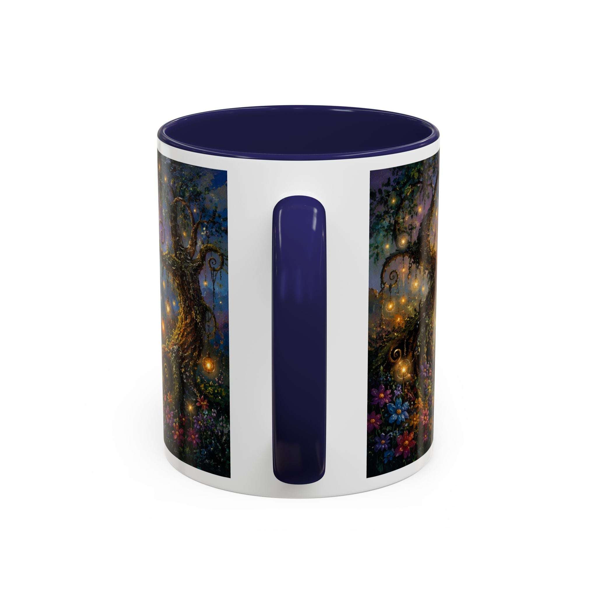 Fantasy Fairyland Coffee Mug — Rainbow Castle Magical Woodland Tea Cup