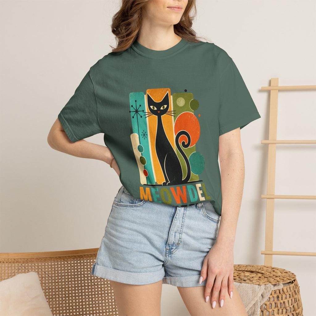 Meowdel Citizen Retro Cat T-Shirt