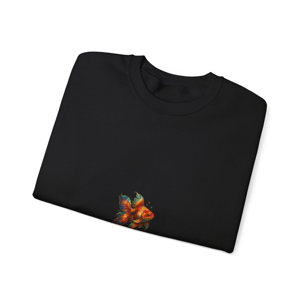 Autumn Fox Crewneck Sweatshirt — Watercolor Fox Graphic