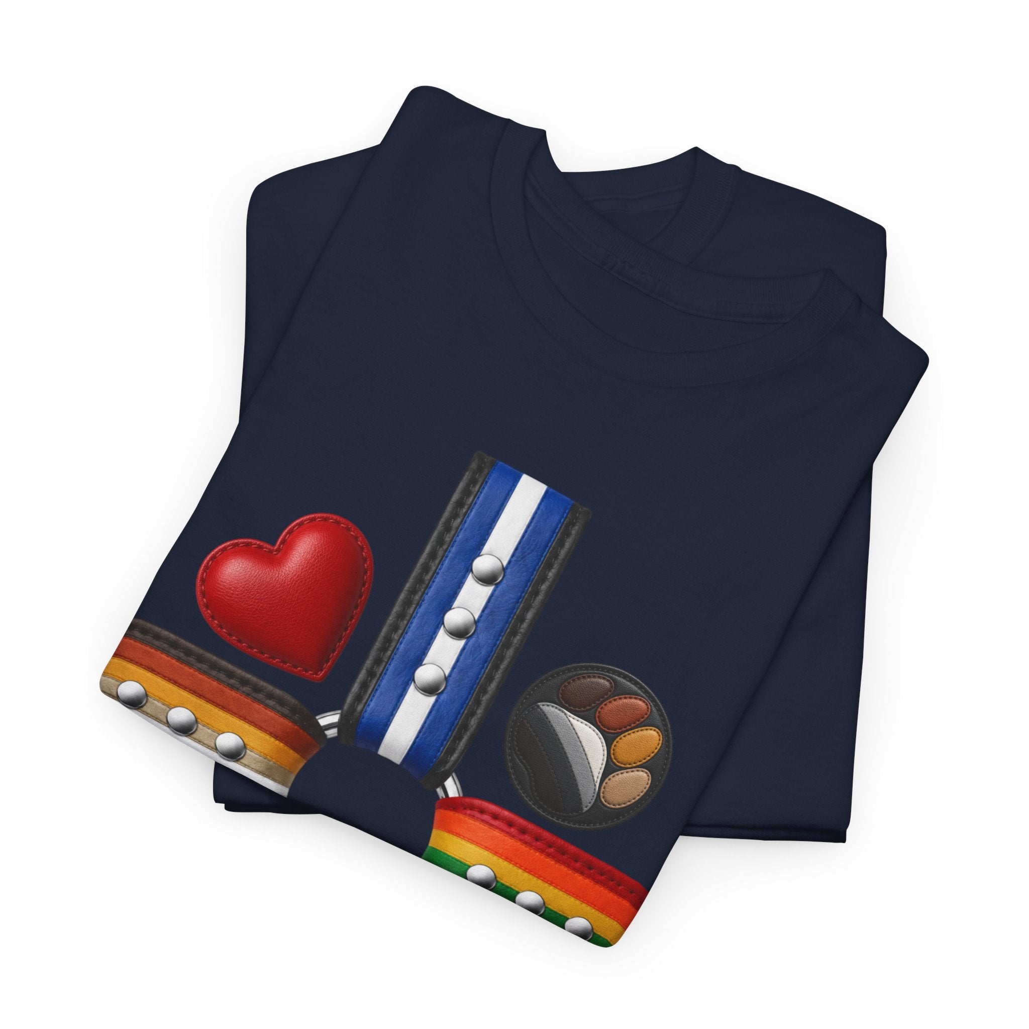 Equality Love Pride T-Shirt — Inclusive LGBTQ+ Flag Heart Design