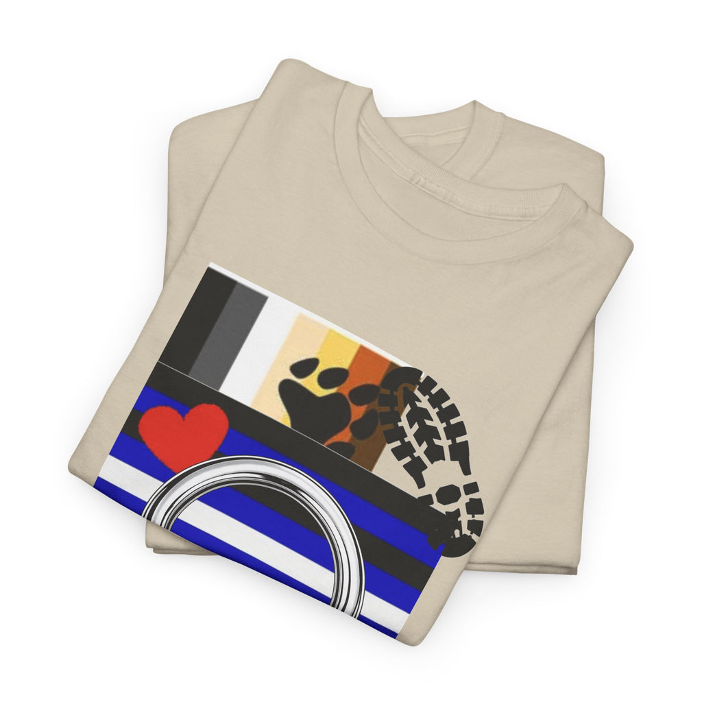 Awareness Ribbon & Pride Flag Graphic Tee
