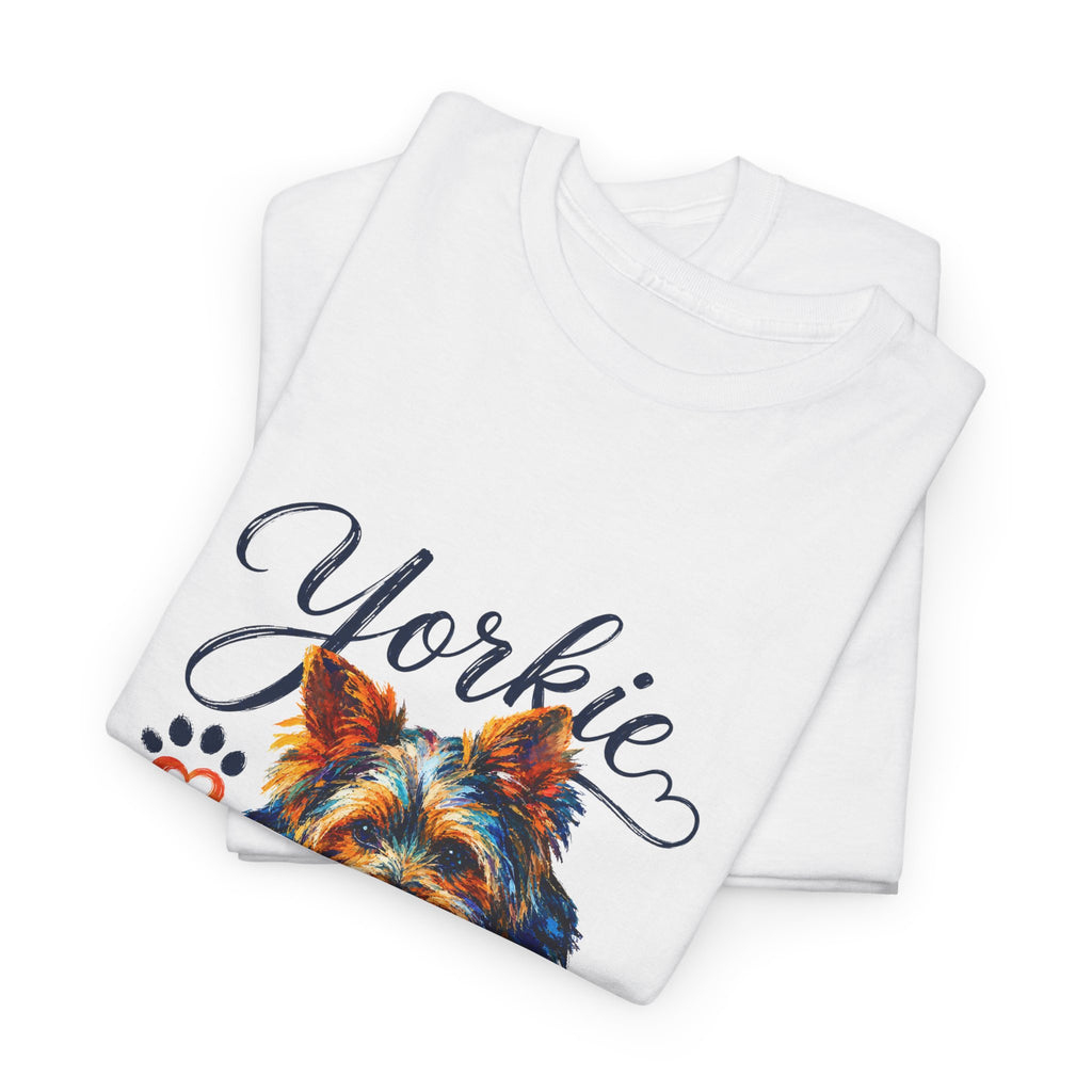 Yorkie Mama T-Shirt – Cute Yorkshire Terrier Mom Tee