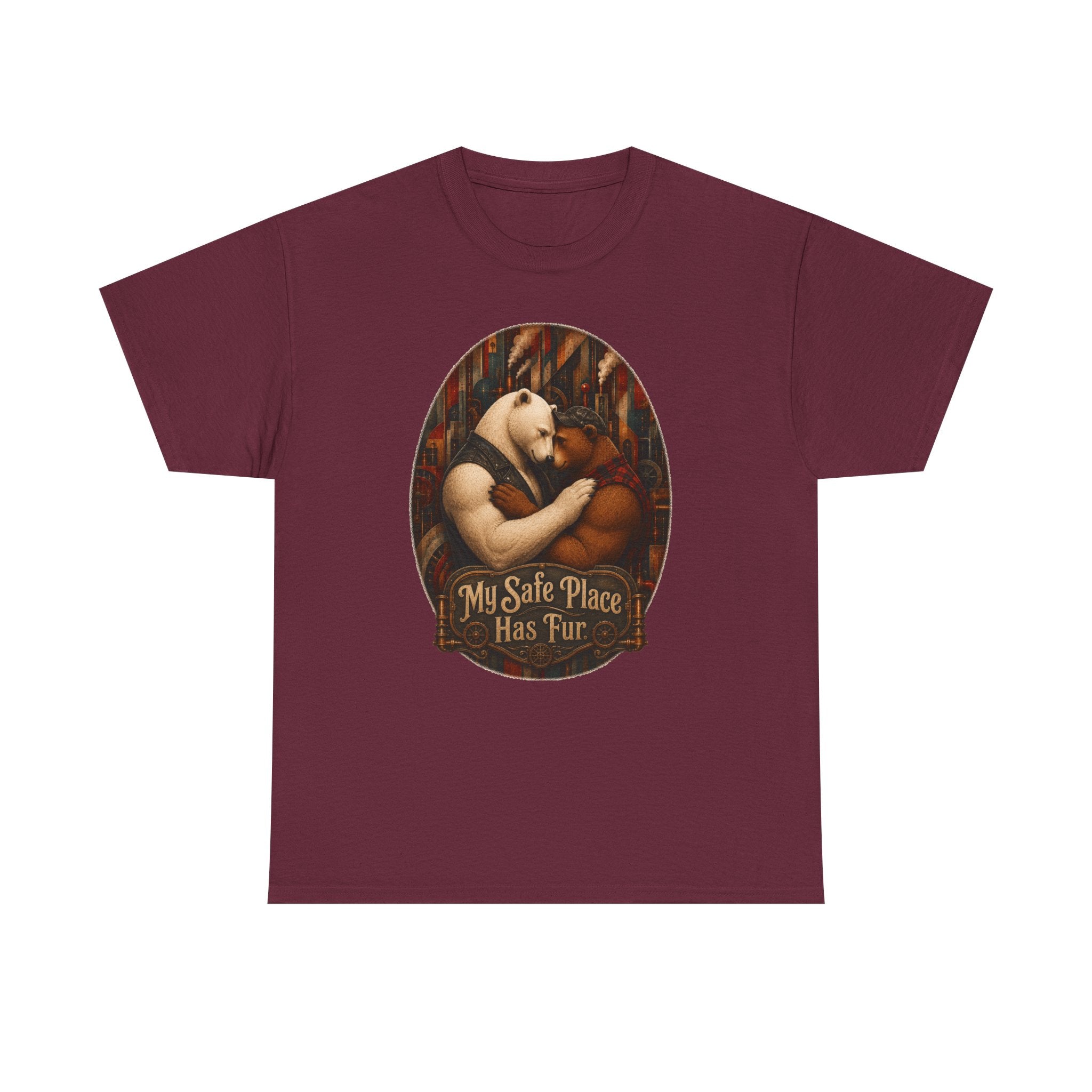 T-Shirt Gay Bear Couple Shirt, LGBTQ Bear Pride Tee, All Love Is Good Love Shirt, Bear Couple Gift for Him, Queer Bear Love T-Shirt