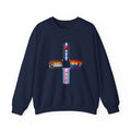 Plus Sign Pride Sweatshirt — LGBTQ+ Flags Graphic Crewneck