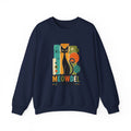 Meowdel Citizen Sweatshirt — Retro Cat Graphic Crewneck