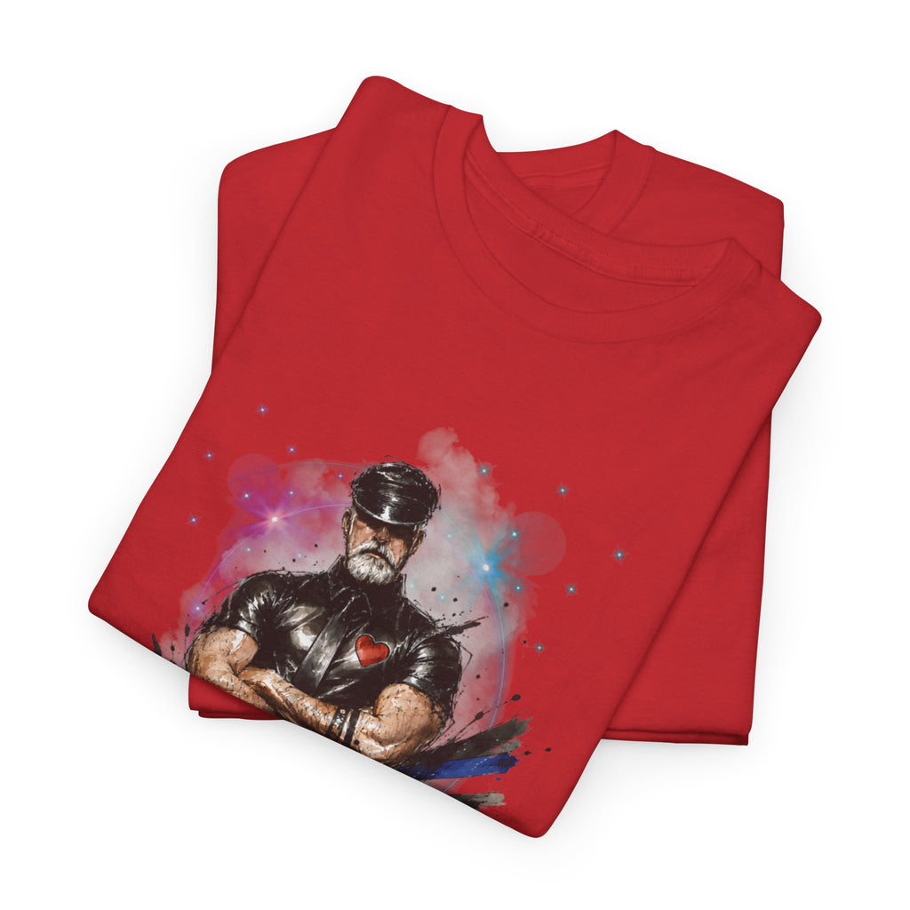 Daddy Issues Graphic Tee — Funny Dad Muscle Man T-Shirt, Father’s Day Gift. Leathermen.