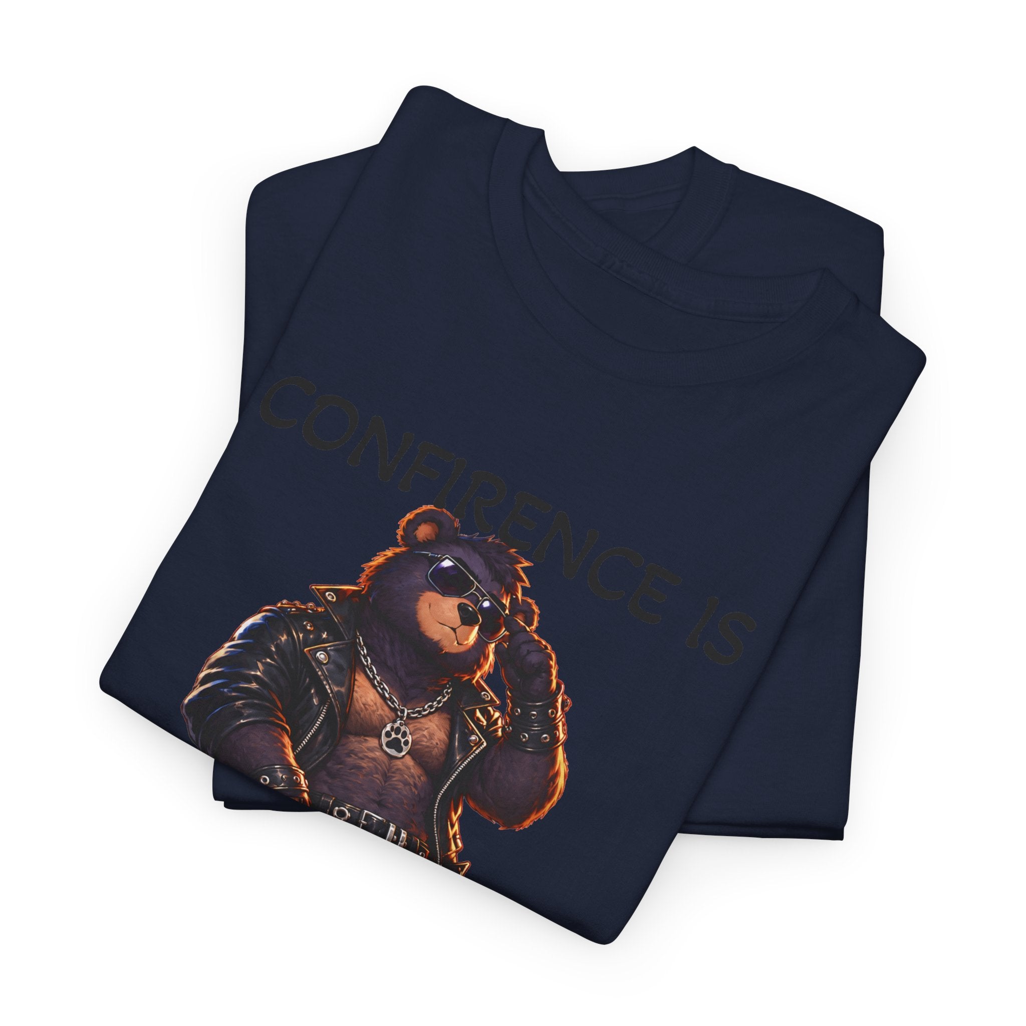 Conference Is Sexy T‑Shirt — Funny Conference Bear Graphic Tee. Bear shirt
