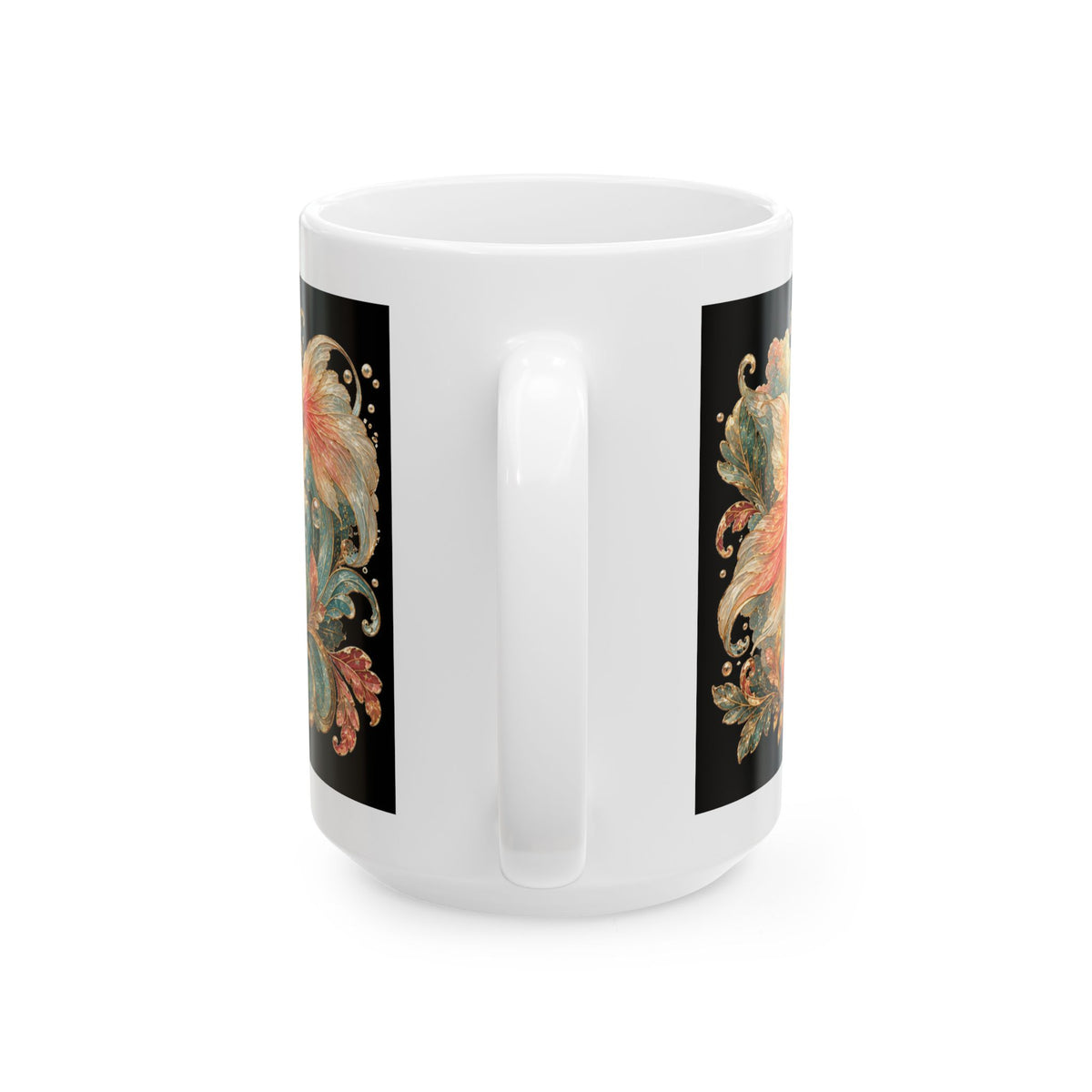 Proud Goldfish Parent Ceramic Mug — 11oz & 15oz Decorative Fish Lover Coffee Cup