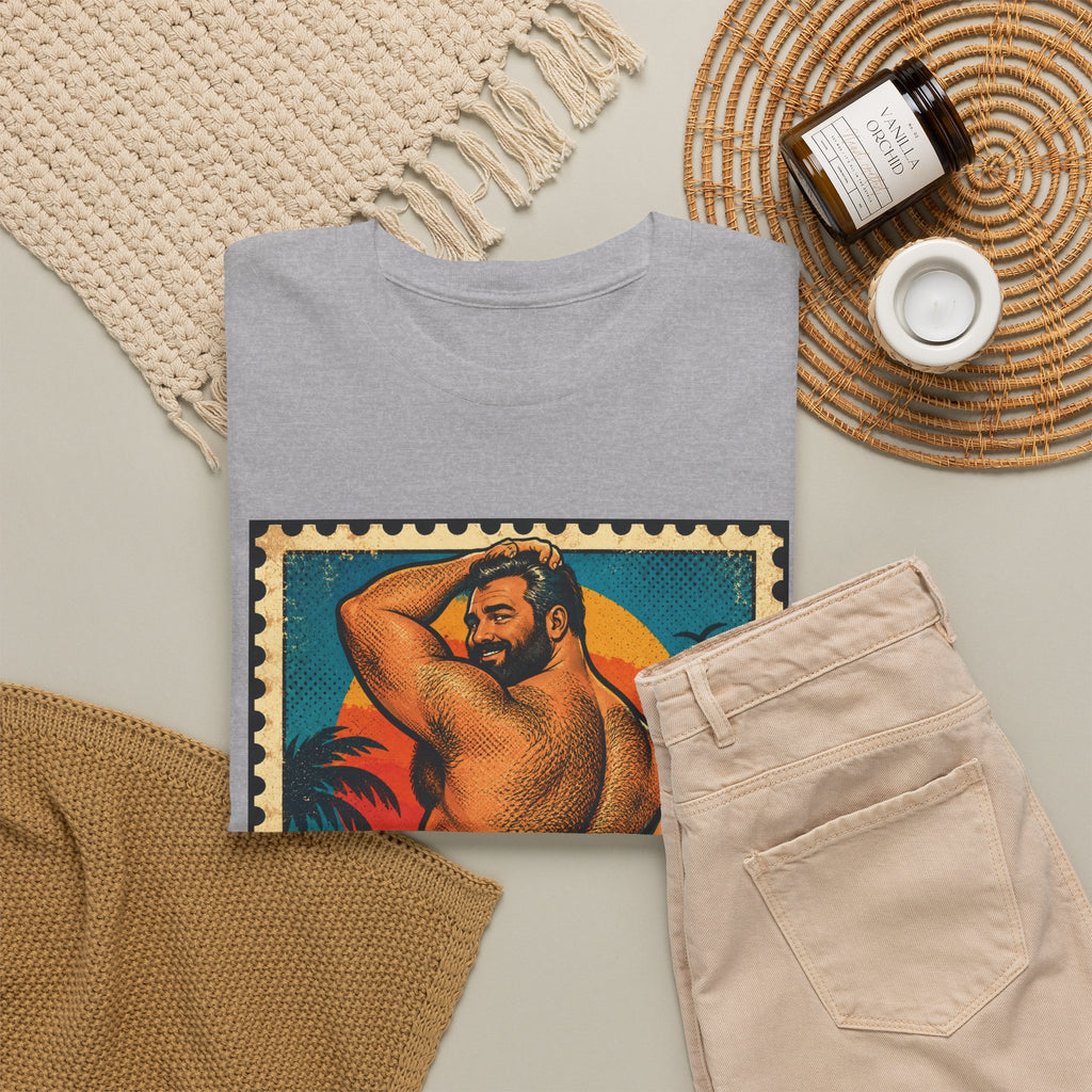 Bear Pride. Bear in speedo in Vintage Pin up style design.