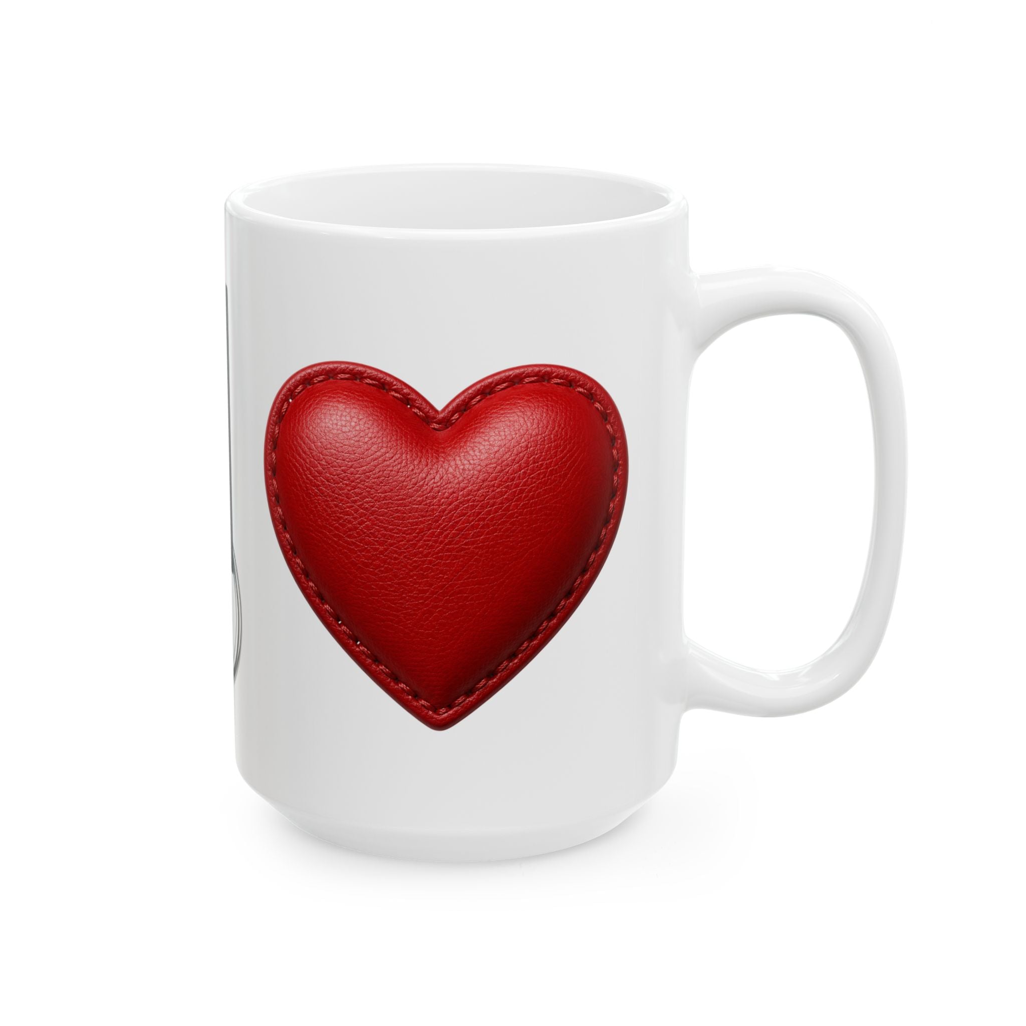 Bondage Heart Collar Mug – Kink Love Ceramic Coffee Cup (11oz/15oz)