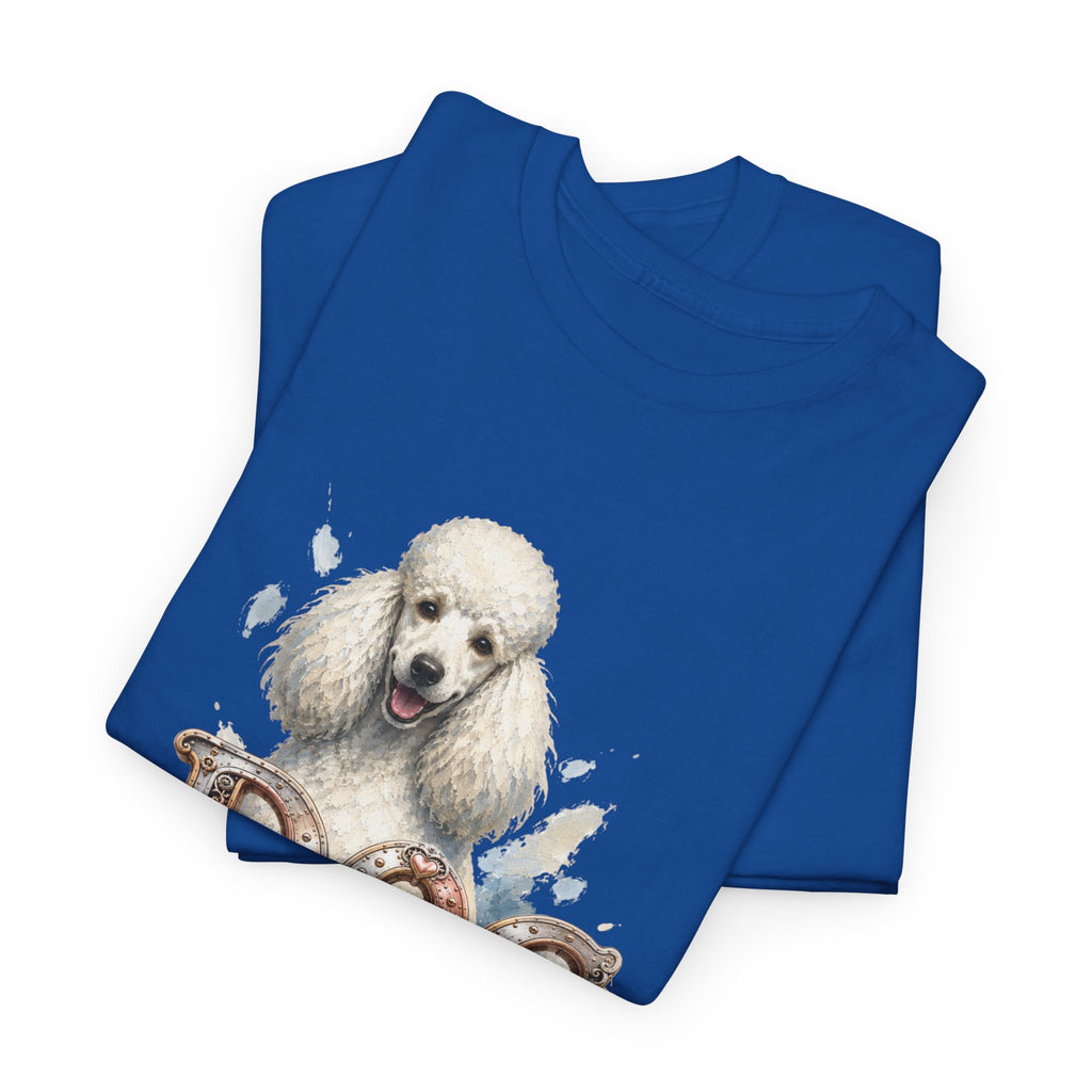 Dog Mom T‑Shirt — Cute Poodle Graphic Tee for Dog Lovers (Dog Mom!)