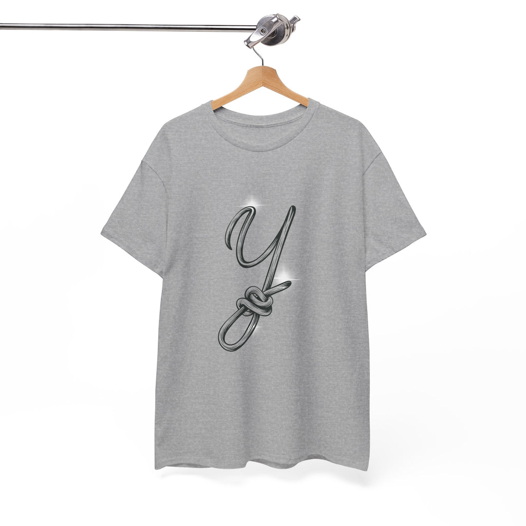 Knotted Script 'Y' Tee. Why Knot shirt