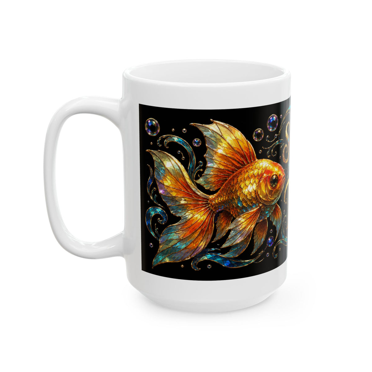 Goldfish Gift Mug — "Sorry I Can’t, I Have Fish Plans" Ceramic Coffee Cup