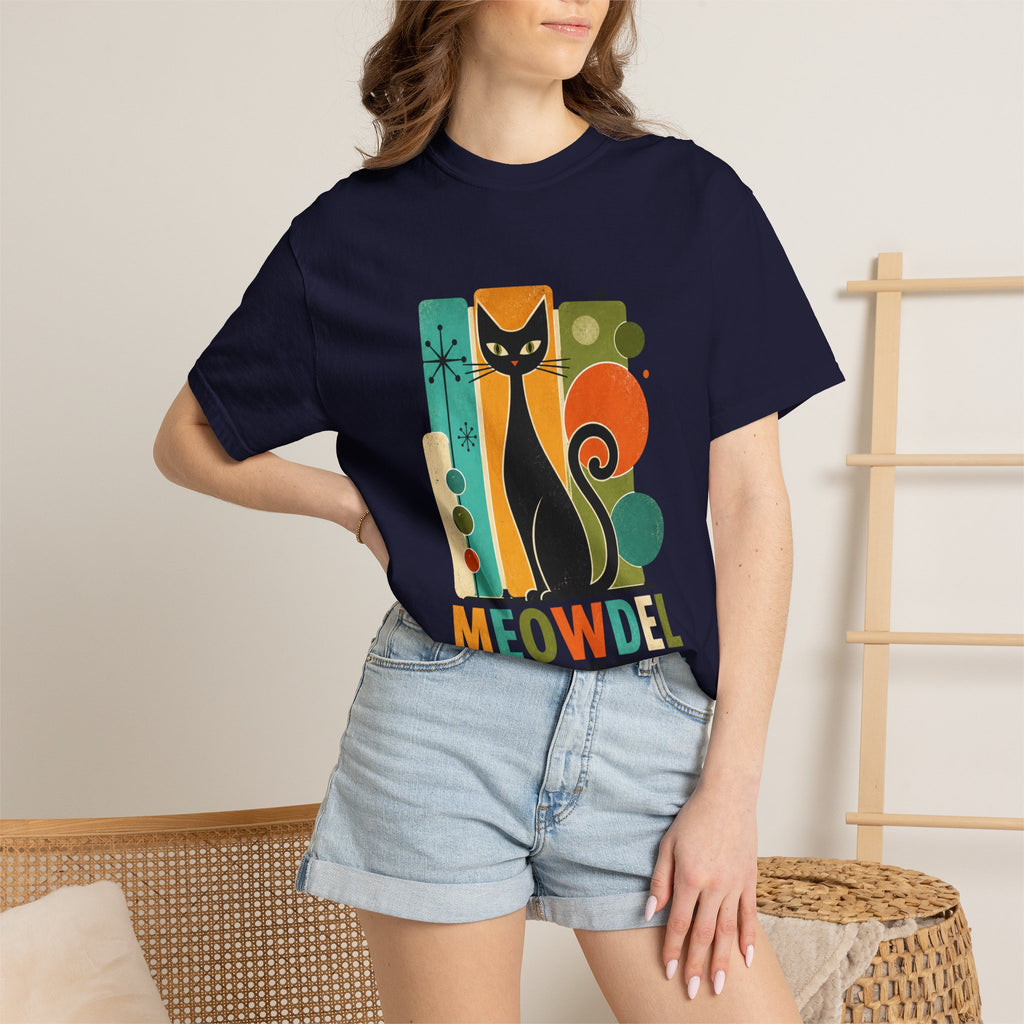 Meowdel Citizen Retro Cat T-Shirt