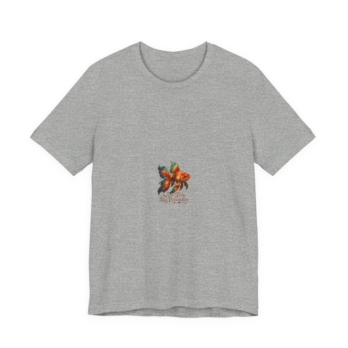 Goldfish Love T‑Shirt — Colorful Koi Illustration Tee