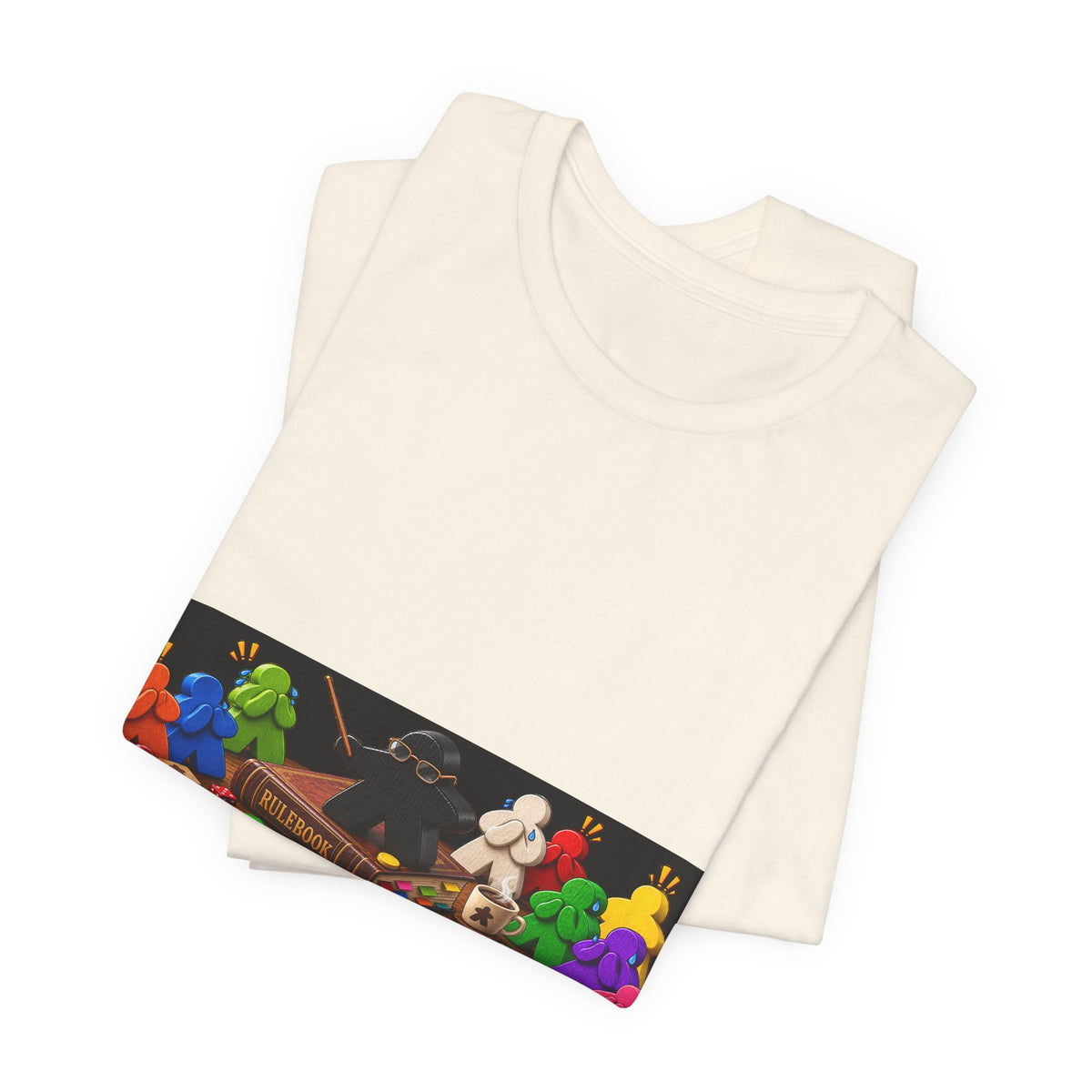 Board Game Meeples Graphic Tee — "I Used to Be Fun, Now I Fear Me"
