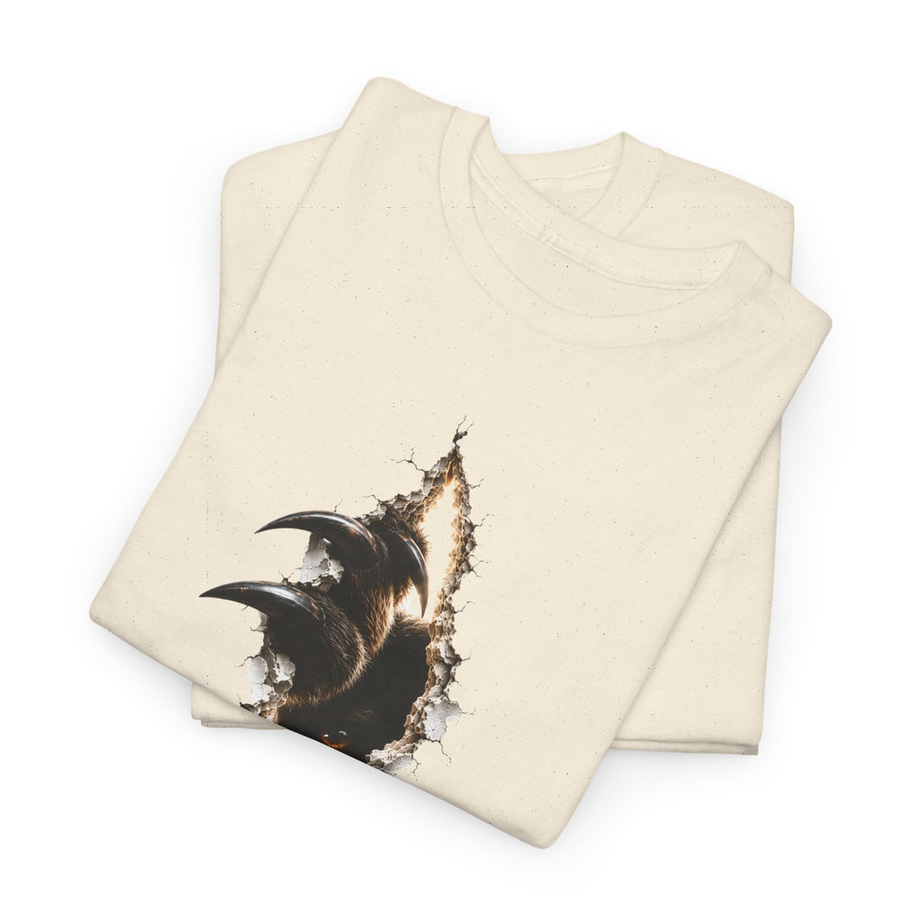 Bear Ripped Tee — Scarey Bear ripping through the shirt.Graphic T-Shirt