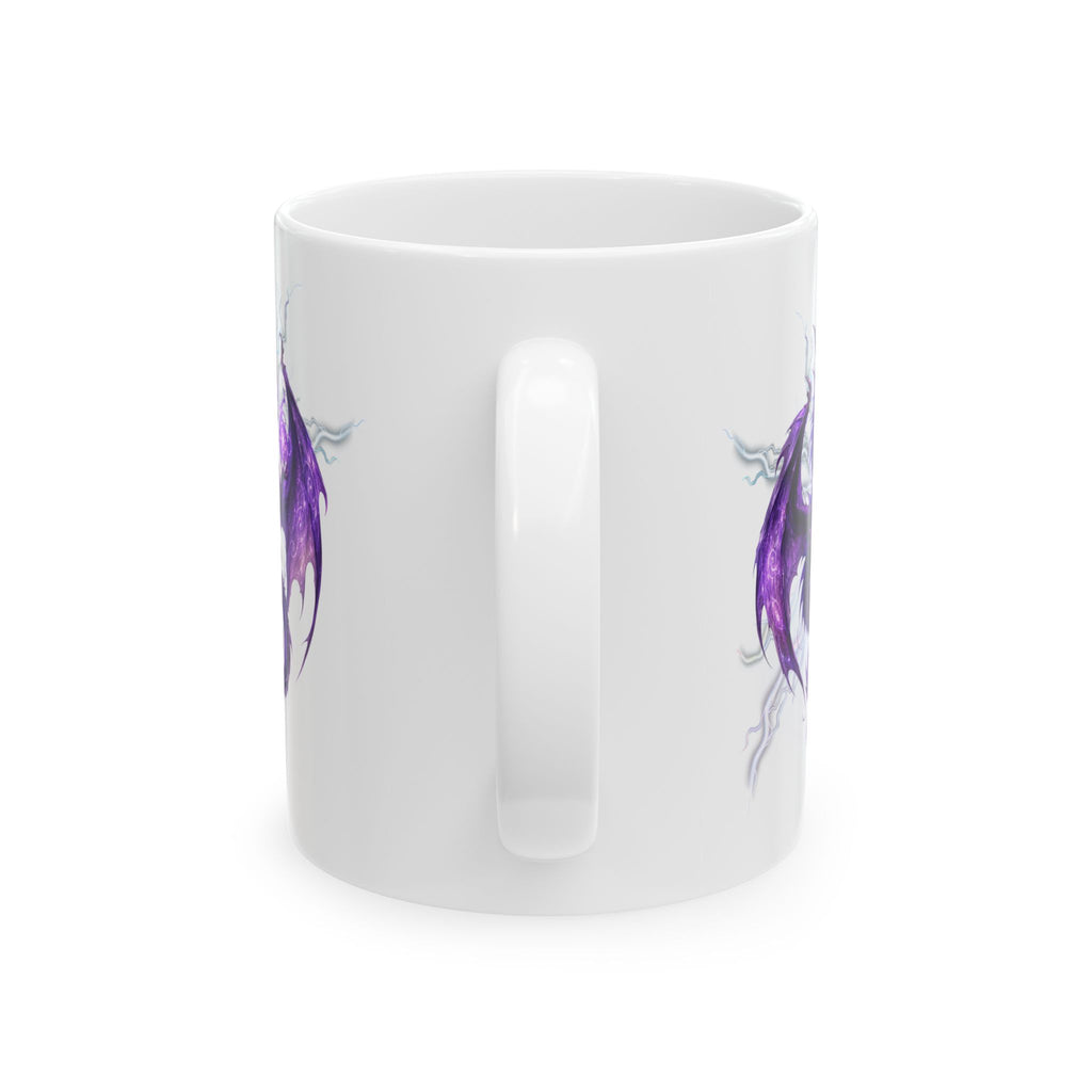 Mug — Purple Watercolor Purple Dragon. Morning Coffee Cup. Best coffe cup ever. Dragon coffee