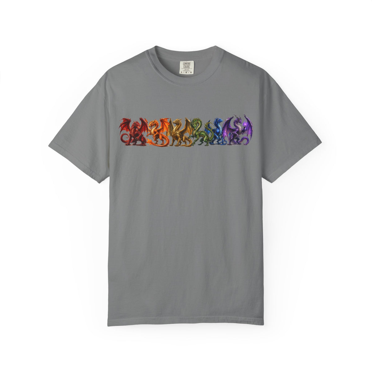 Rainbow Dragon Lineup T-Shirt