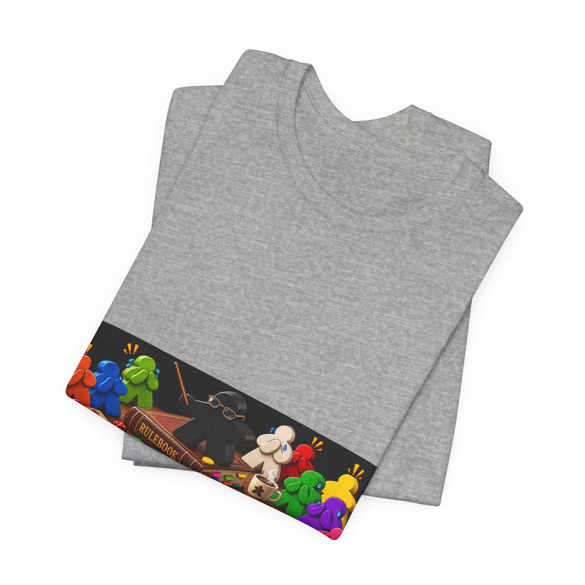 Board Game Meeples Graphic Tee — "I Used to Be Fun, Now I Fear Me"