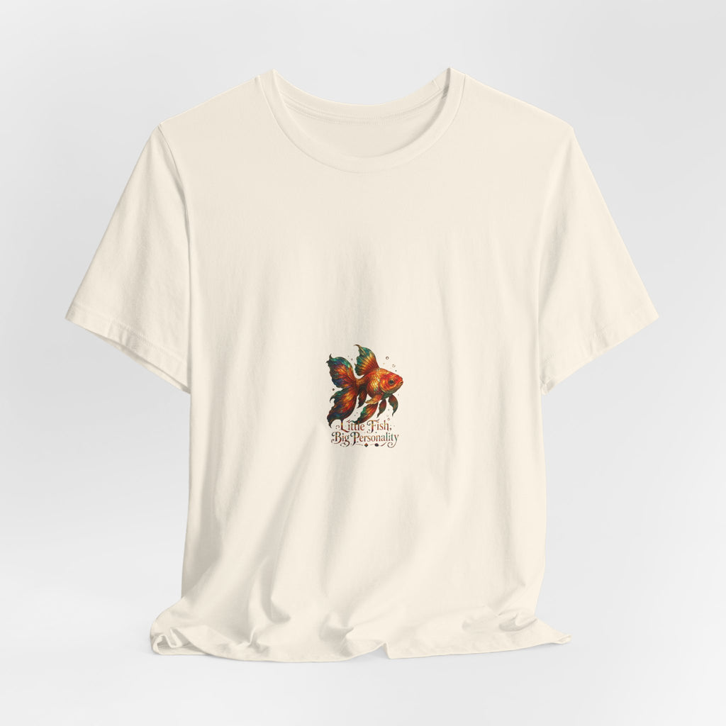Goldfish Love T‑Shirt — Colorful Koi Illustration Tee