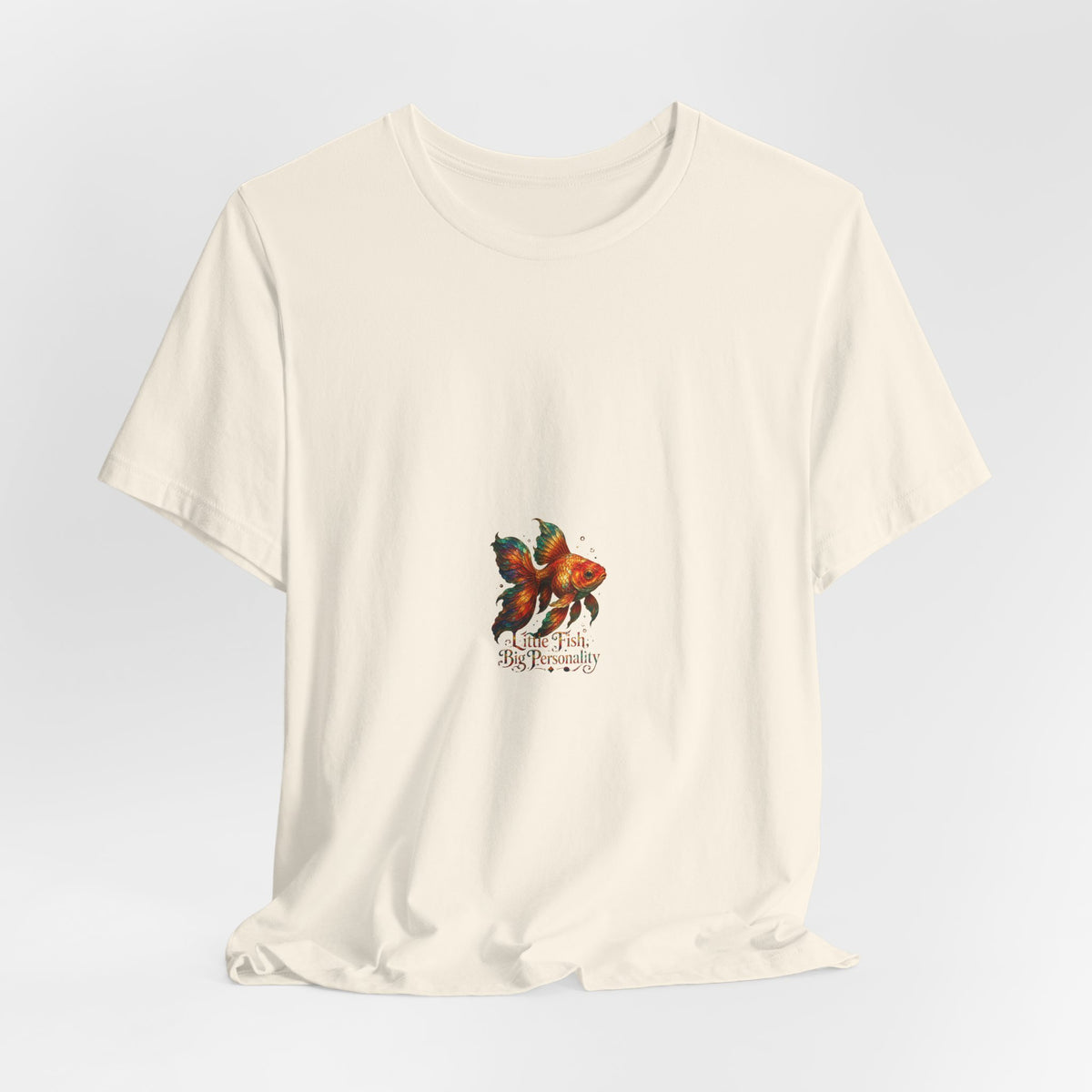 Goldfish Love T‑Shirt — Colorful Koi Illustration Tee