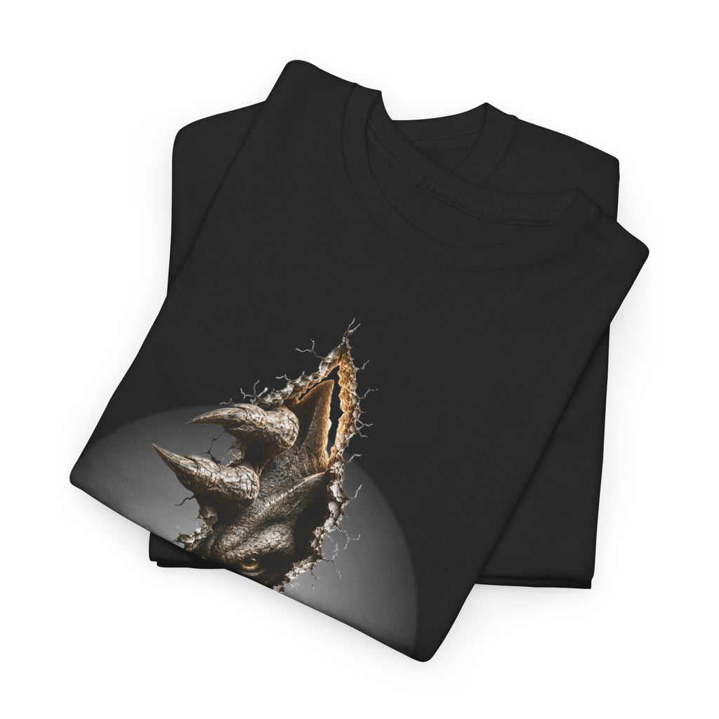 Wolf Pack Portrait Tee — Vertical Realistic Wolf Design. Beast inside breaking out.
