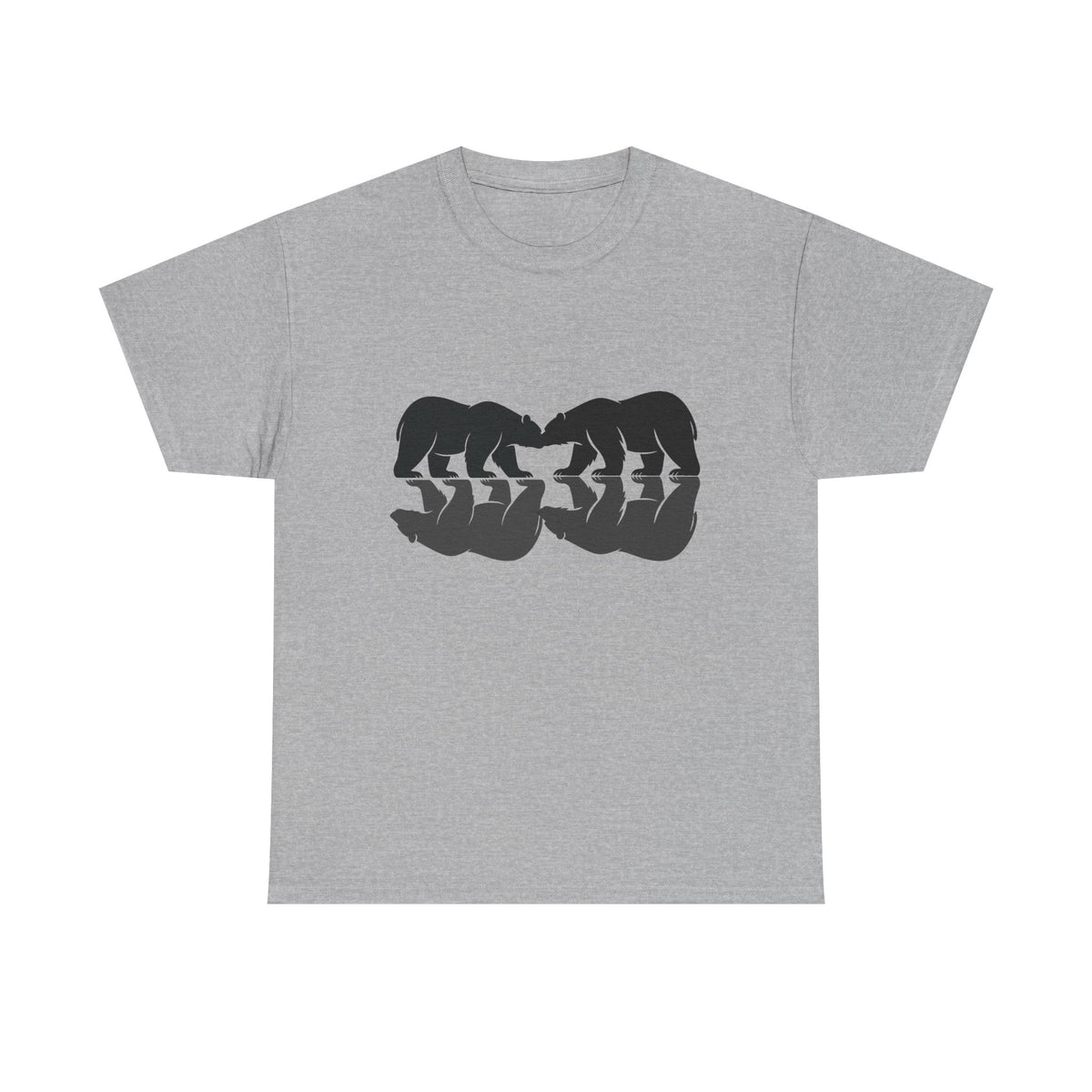 Naughty Bear Reflection Tee — Mirror Bears Graphic T-Shirt