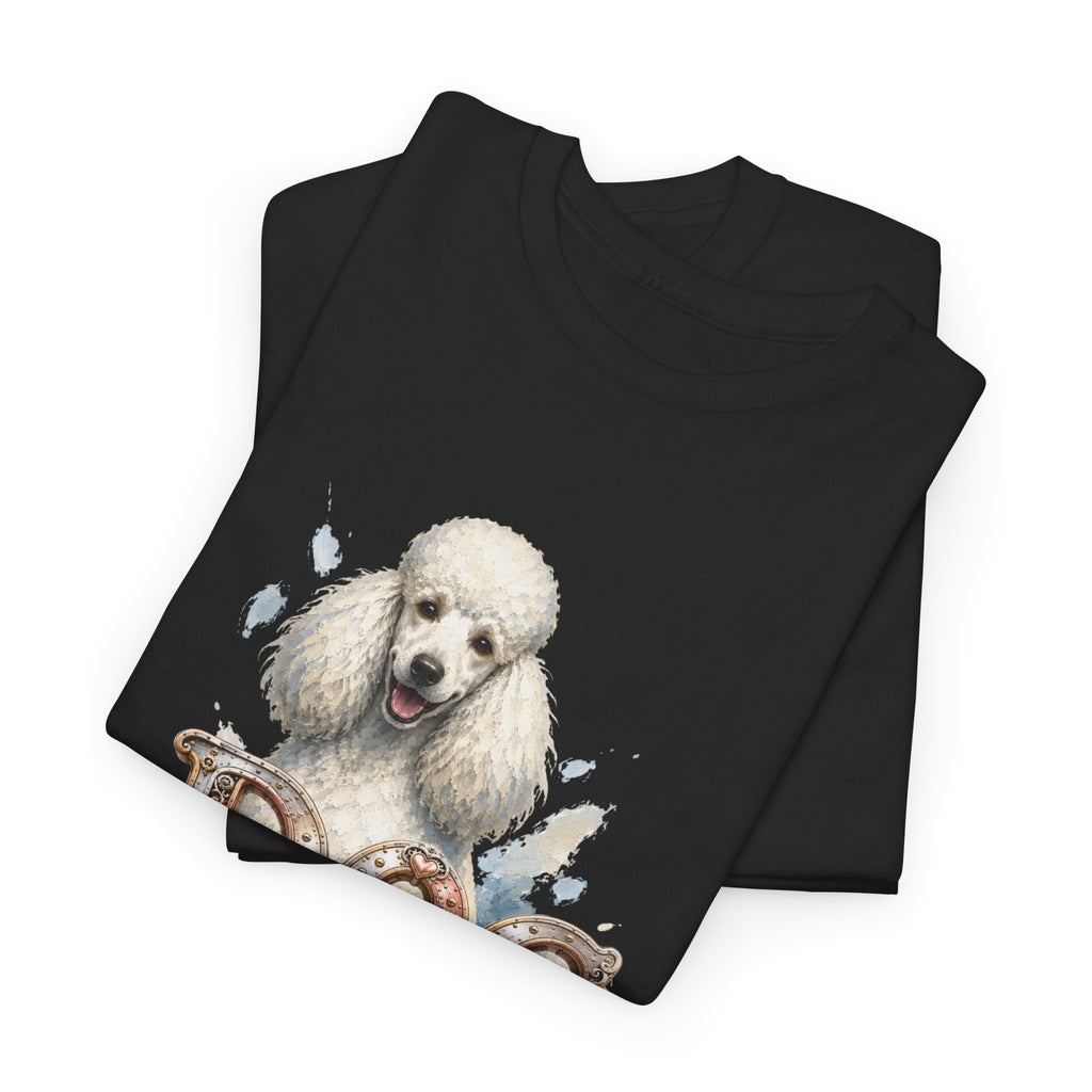 Dog Mom T‑Shirt — Cute Poodle Graphic Tee for Dog Lovers (Dog Mom!)