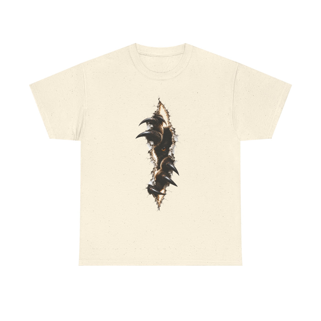 Bear Ripped Tee — Scarey Bear ripping through the shirt.Graphic T-Shirt