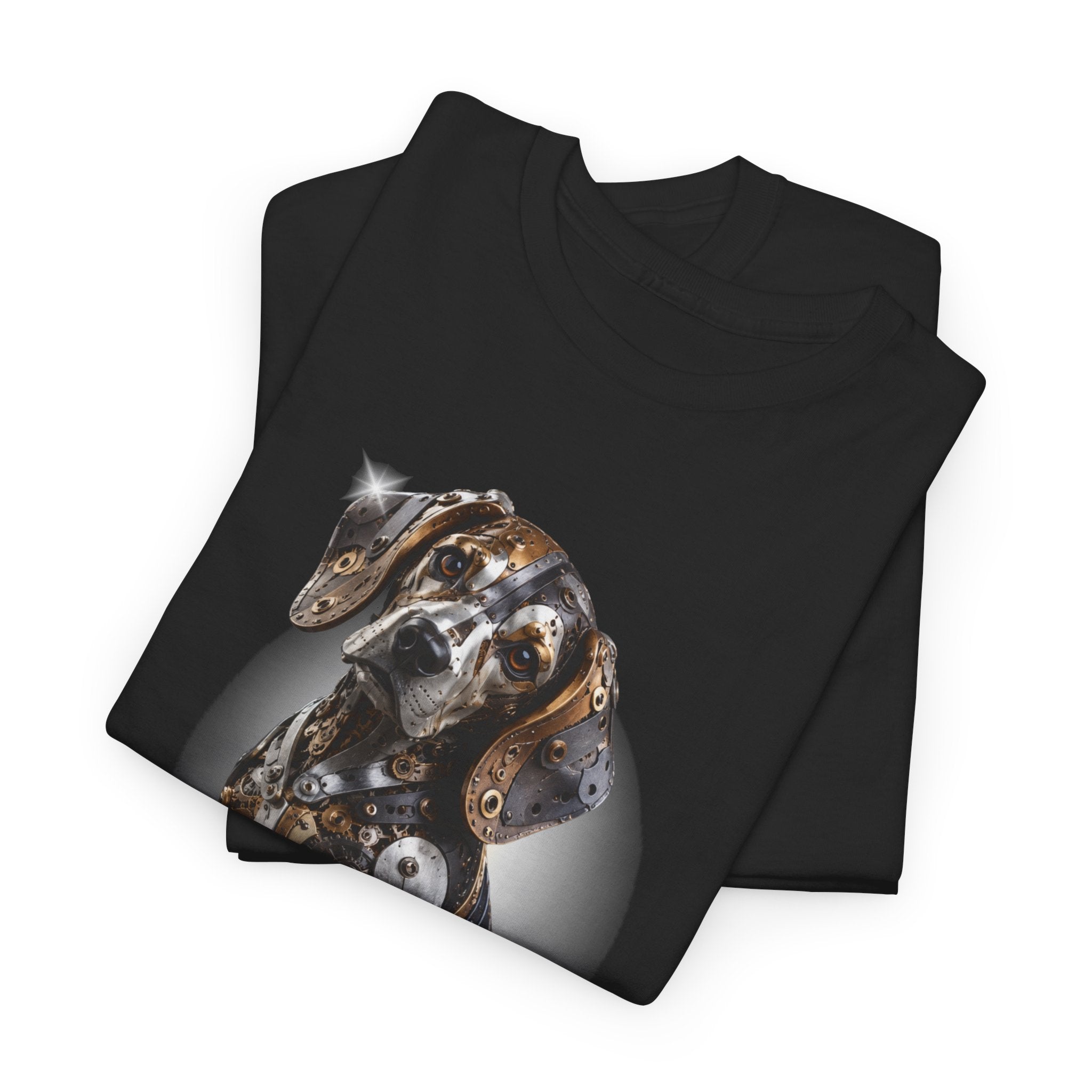 Beagle Tee – Cute Sitting Puppy Graphic T-Shirt. Beagle Puppy sitting on a trophy stand.