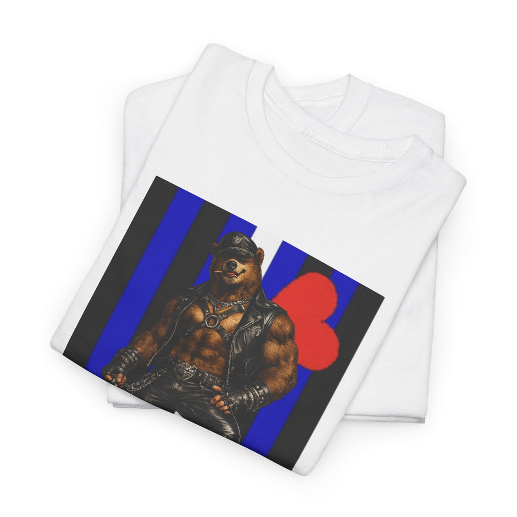 Alpha Leather Daddy T-Shirt — Pride Biker Art Tee