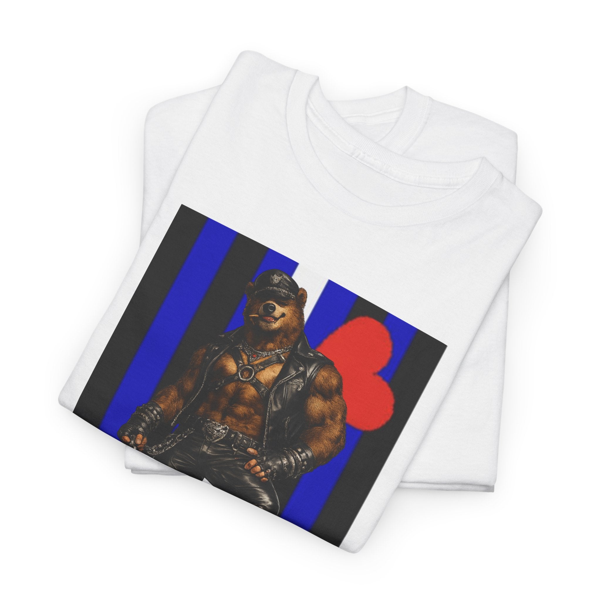 Alpha Leather Daddy T-Shirt — Pride Biker Art Tee