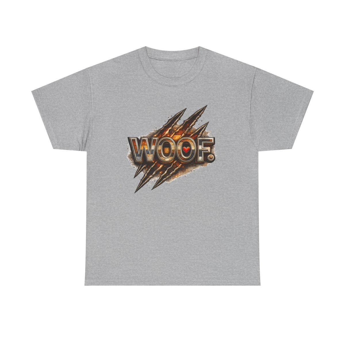 Woof Lightning T-Shirt — Bear mans WOOF t-shirt.