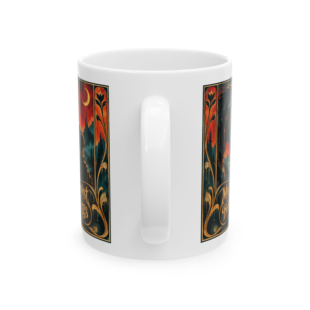 Ceramic Mug — Vintage Mystic Night Art Coffee Mug (11oz, 15oz)