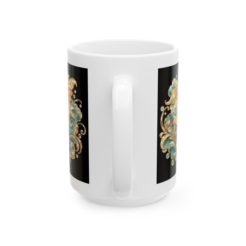 Goldfish Ceramic Mug – 'Be A Goldfish' Inspirational Coffee Cup