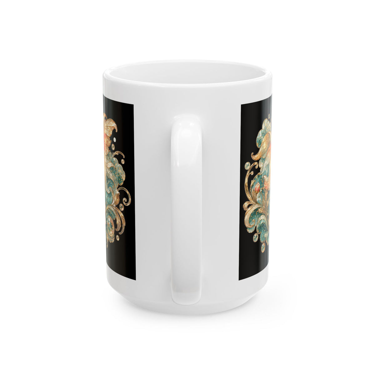 Goldfish Ceramic Mug – 'Be A Goldfish' Inspirational Coffee Cup