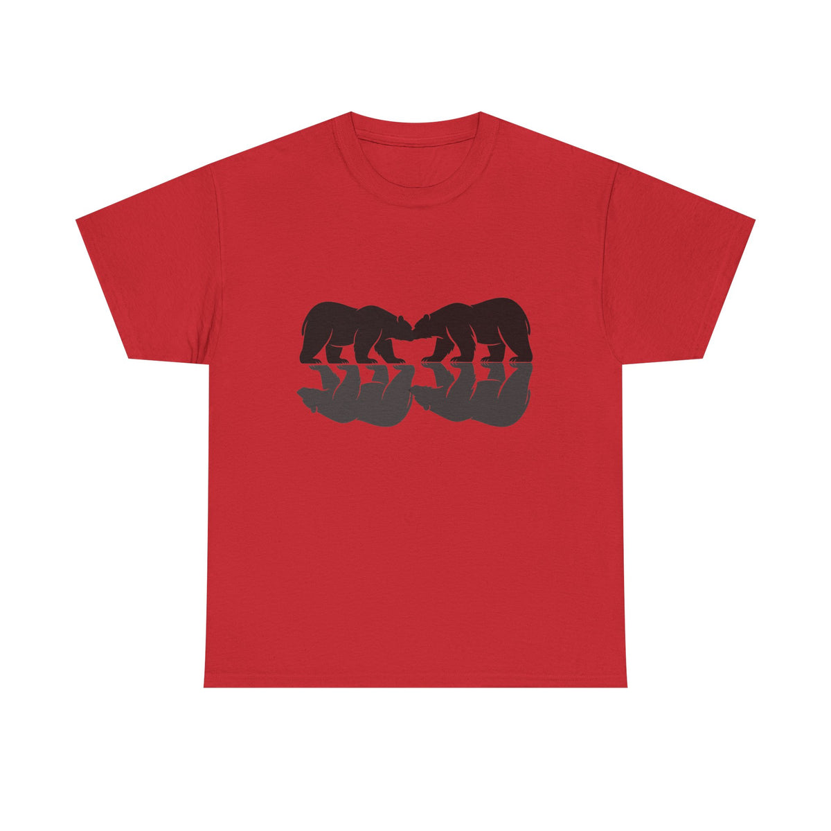Naughty Bear Reflection Tee — Mirror Bears Graphic T-Shirt