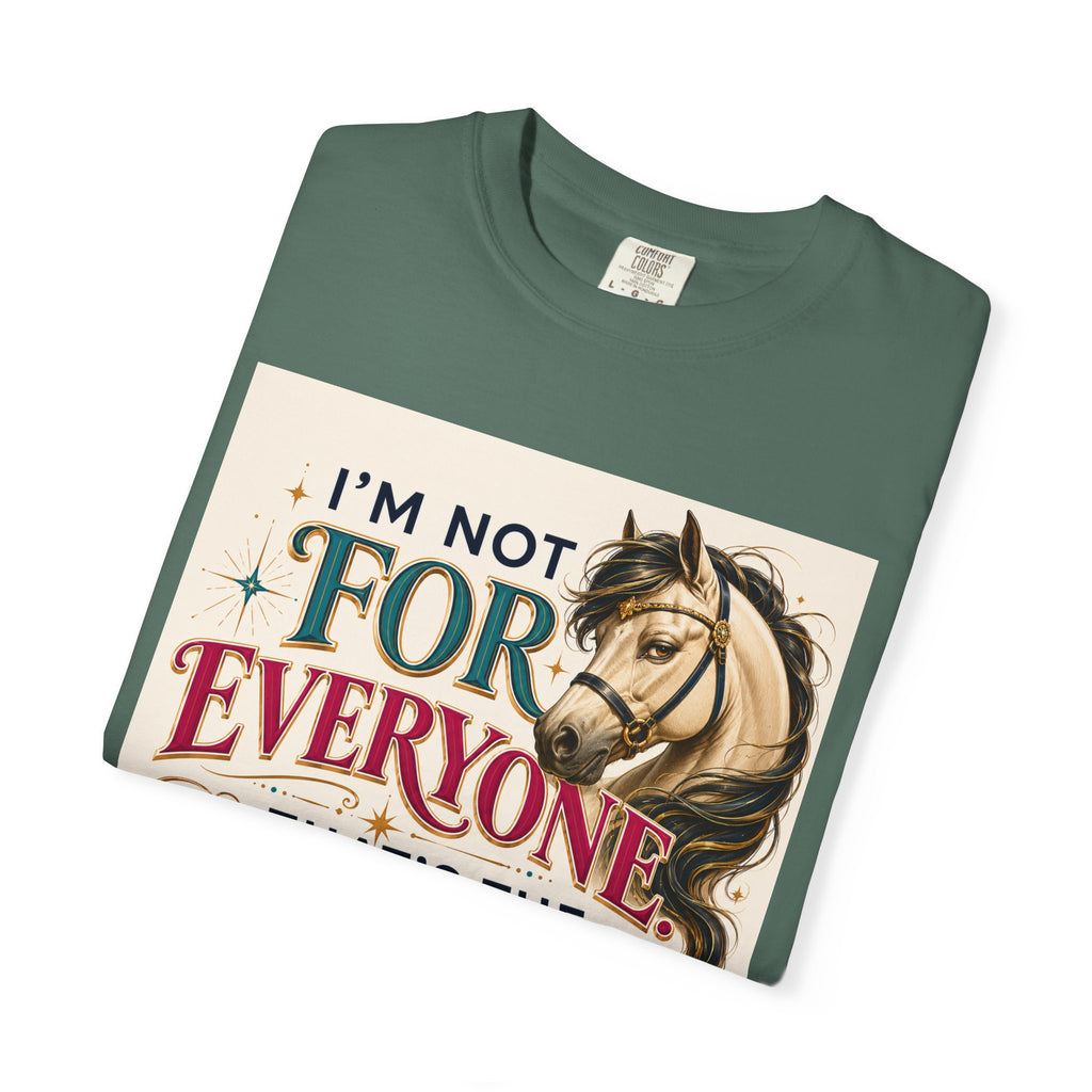 Horse Lover T-Shirt — "I'm Not For Everyone, That's The Appeal" Vintage Graphic Tee