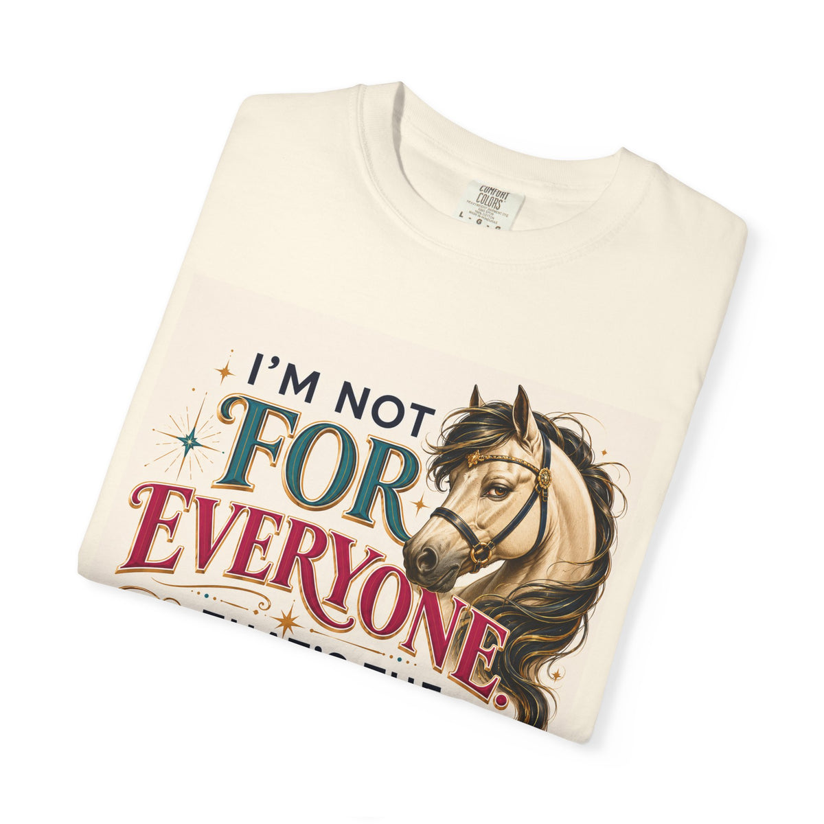 Horse Lover T-Shirt — "I'm Not For Everyone, That's The Appeal" Vintage Graphic Tee